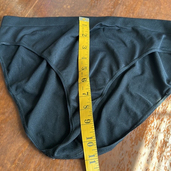 Pair Nordstrom Rack Black Bikini Panties Size Large - Picture 6 of 8